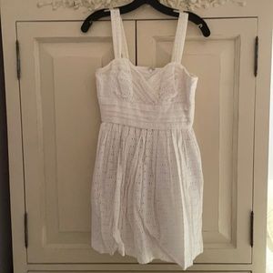 Shoshanna White Sundress